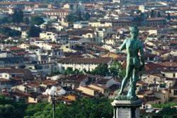 David overlooks Florence